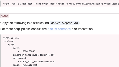 docker-compose mysql example docker for mac
